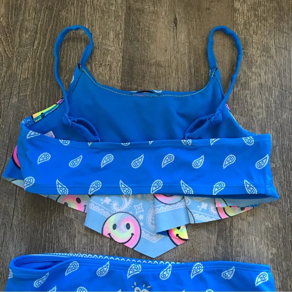 Justice bikini blue